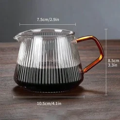 Diamond Glass Kaffeekaraffe - Wiederverwendbarer Filterbecher