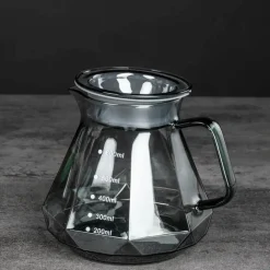 Diamond Glass Kaffeekaraffe - Wiederverwendbarer Filterbecher
