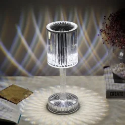Diamond Glow LED-Nachtlampe – Dekoratives Touch-Licht aus Acryl