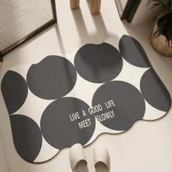 Diatom Mud Bath Mat - Absorbent Color-Matching Bathroom Rug