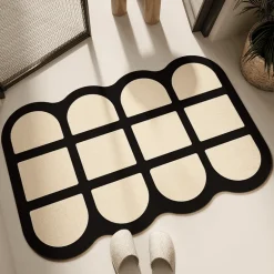 Diatom Mud Bath Mat - Absorbent Color-Matching Bathroom Rug