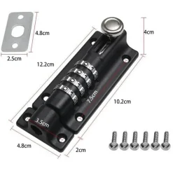 Diebstahlsicheres Passwort-Türschloss - Sicheres schlüsselloses Zugangssystem