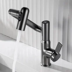 Digital Faucet with Full Rotation Temperature Control - Ultra Spin Technology