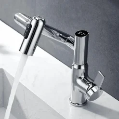 Digital Faucet with Full Rotation Temperature Control - Ultra Spin Technology