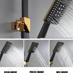 Digital Rainfall Shower System - Hydro Lux LED Shower Set
