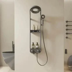 Digital Rainfall Shower Set - Elegant Spa Experience