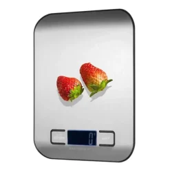 Digitale Küchenwaage aus Edelstahl, präzise und vielseitige Messung