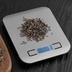 Digitale Küchenwaage aus Edelstahl, präzise und vielseitige Messung