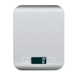 Digitale Küchenwaage aus Edelstahl, präzise und vielseitige Messung