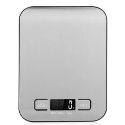 Digitale Küchenwaage aus Edelstahl, präzise und vielseitige Messung