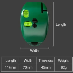 Digitale Laserwasserwaage - Präzisionswerkzeug für den rechten Winkel