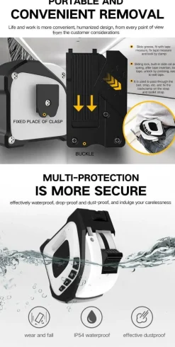 Digitaler Laser-Entfernungsmesser – Präzises Messwerkzeug