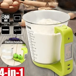 Digitaler Messbecher – Intelligente Küchenwaage für präzises Kochen