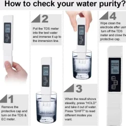 Digitaler pH-Wasserqualitätstester – Präzises Testgerät für Aquarien