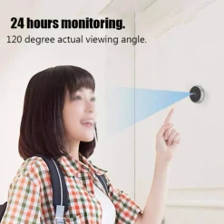 Digitaler Video-Türklingel-Guckloch-Viewer - 120 Weitwinkel-Sicherheitsmonitor