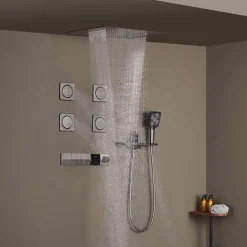 Digitales Regenduschsystem – Multi-Jet-Touchscreen-Duschkopf