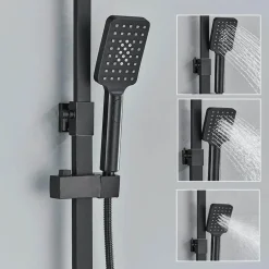 Digitales Thermostat-Duschset – Stilvolles Druckduschsystem