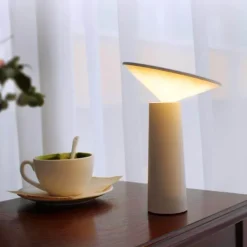 Dimmable Touch LED Desk Lamp - Rechargeable 3-Mode Reading Light
