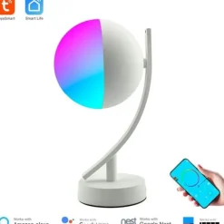 Dimmbare LED-Schreibtischlampe – Elegante, intelligente Sprachsteuerung