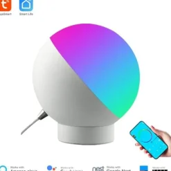 Dimmbare LED-Schreibtischlampe – Elegante, intelligente Sprachsteuerung