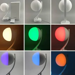 Dimmbare LED-Schreibtischlampe – Elegante, intelligente Sprachsteuerung