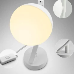 Dimmbare LED-Schreibtischlampe – Elegante, intelligente Sprachsteuerung