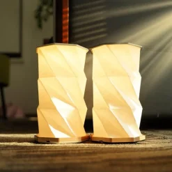 Dimmbare Papierlaterne – Origami Glow Design