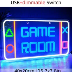 Dimmbares LED-Neonschild - Spielzimmer-Dekorlicht