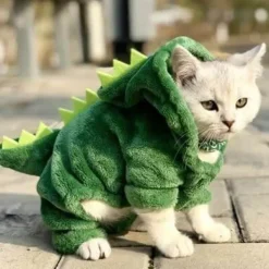 Dinosaurier-Haustierkostüm – Lustiges Tier-Outfit für Hunde und Katzen