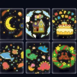 Dinosaurier-Nachtlichtprojektor – Bunte Schlaflampe mit Dino-Motiv für Kinder für eine zauberhafte Schlafenszeit