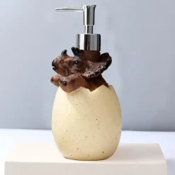 Dinosaurier-Seifenspender – Süßes Baby-Badezubehör