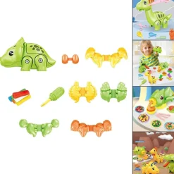 Dinosaurier-Ton-Modellierset - Pädagogisches Kreativspielzeug