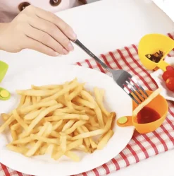 Dip-Clip – Einfaches Küchenwerkzeug zum Überziehen von Lebensmitteln