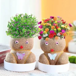 DIY Pflanzbare Puppe – Umweltfreundliches Pflanzenkopf-Spielzeug