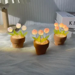 DIY Rose Glow Nachtlampe - Kreativer Wohndekor-Akzent