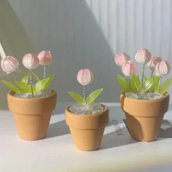 DIY Rose Glow Nachtlampe - Kreativer Wohndekor-Akzent