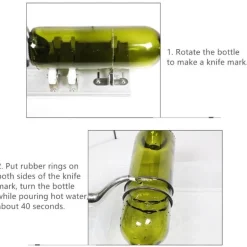 DIY-Werkzeugsatz zum Schneiden von Glasflaschen