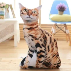 3D-Katzenkissen – süßes Cartoon-Dekokissen