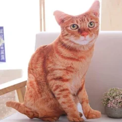 3D-Katzenkissen – süßes Cartoon-Dekokissen