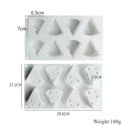 3D-Käsekuchenform – einzigartiges Backwerkzeug für Käseliebhaber