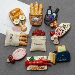 3D-Lebensmittelmagnete – Kreative Küchendekoration und Accessoires