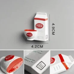 3D-Lebensmittelmagnete – Kreative Küchendekoration und Accessoires