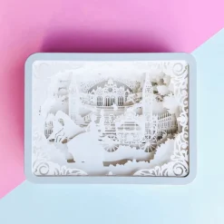 3D-LED-Nachtlampe – Kreatives Papierbox-Design