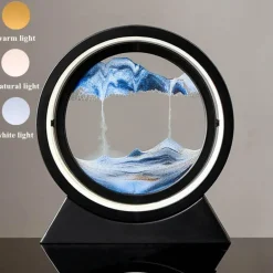 3D-LED-Sandkunstdekor – beleuchtete Gemäldedekoration