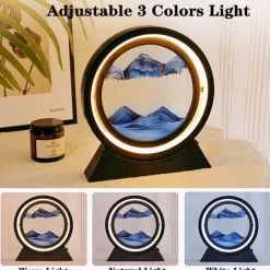 3D-LED-Sandkunstdekor – beleuchtete Gemäldedekoration