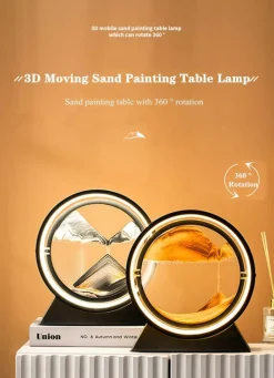 3D-LED-Sandkunstdekor – beleuchtete Gemäldedekoration