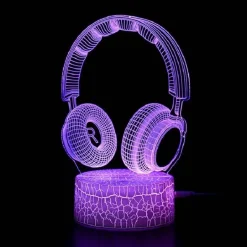 3D-Nachtlampe - Raumdekorlicht