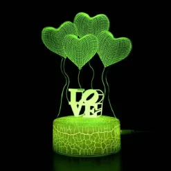 3D-Nachtlampe - Raumdekorlicht