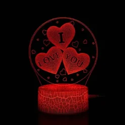 3D-Nachtlampe - Raumdekorlicht