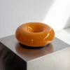Donut Glow Glass Lamp – Warm Ambient Light with 3 Modes